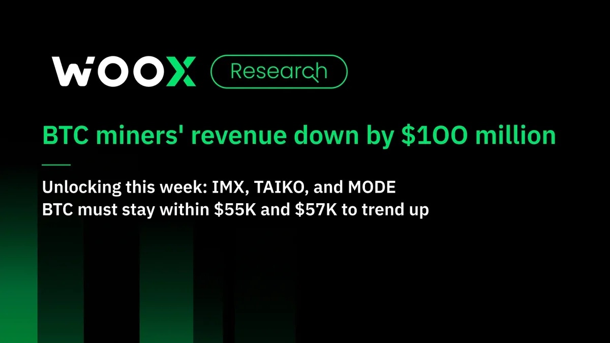 BTC 礦工收入減少 100 萬美元