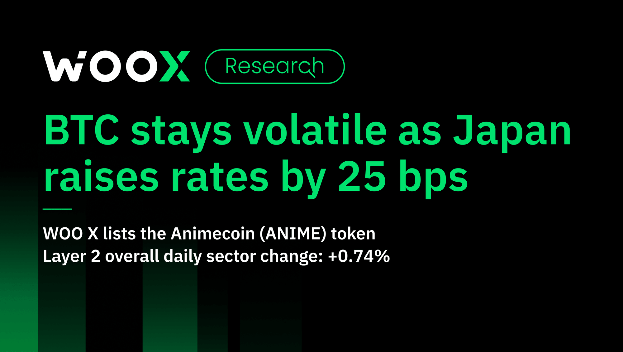 BTC stays volatile as Japan raises rates by 25 bps