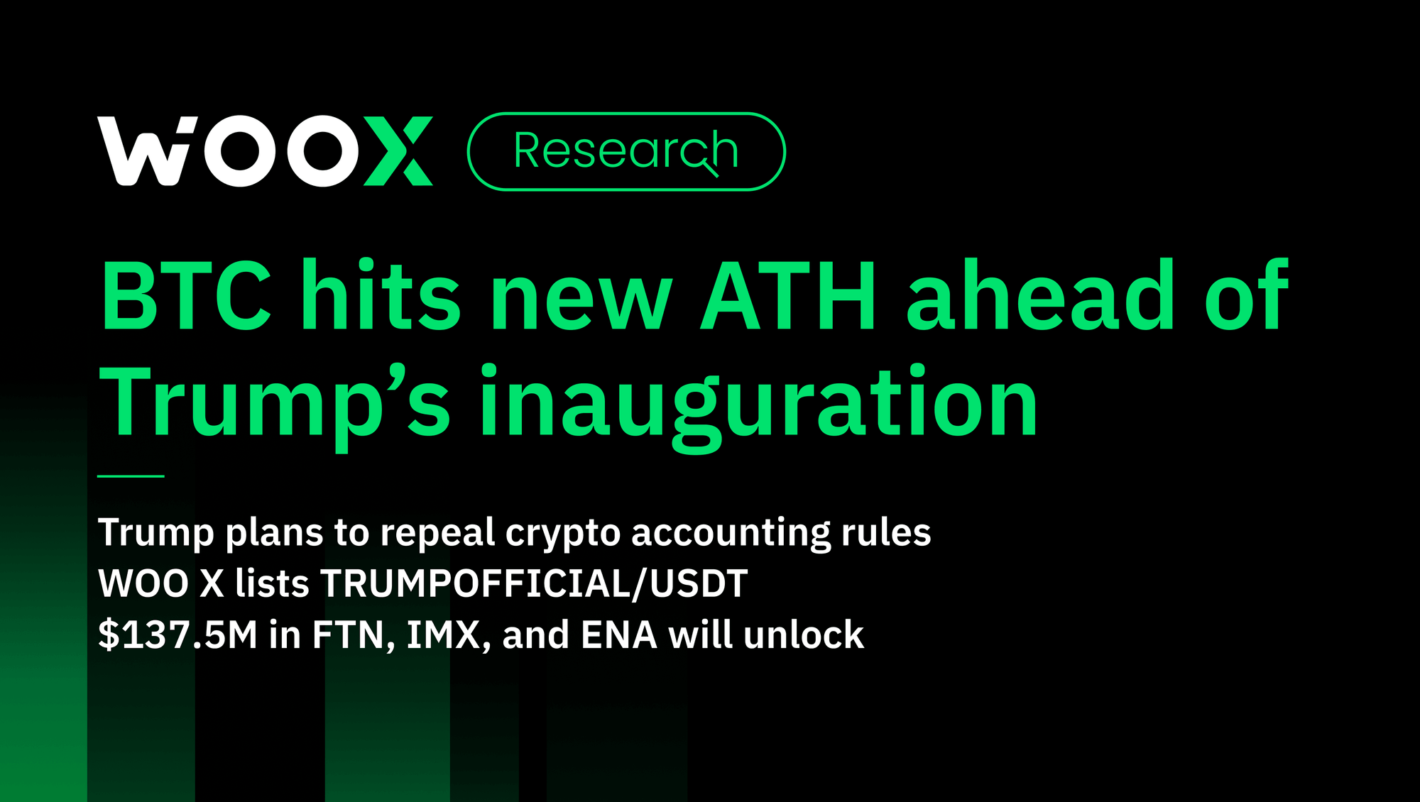 BTC hits new ATH ahead of Trump’s inauguration