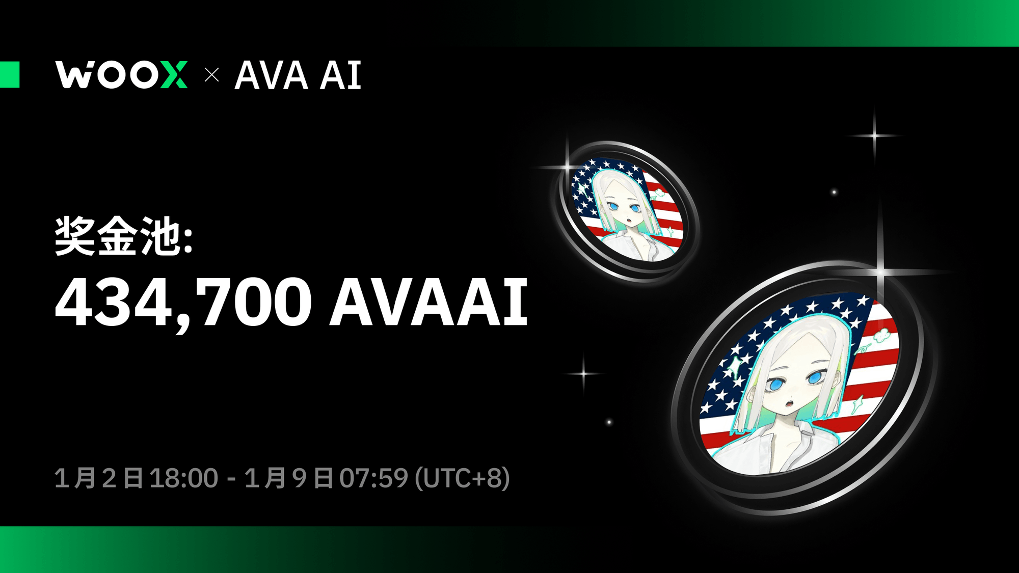 AVAAI 交易挑战：瓜分 434,700 AVAAI 奖励！