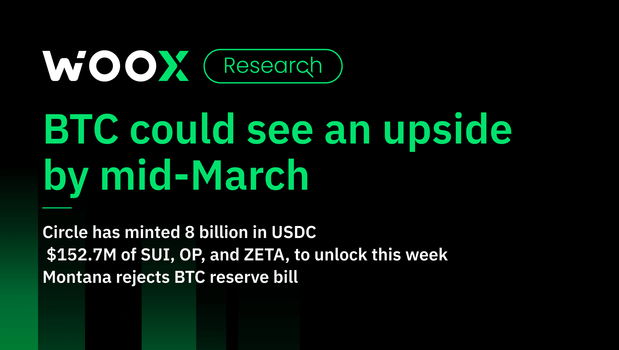 BTC could see an upside by mid-March