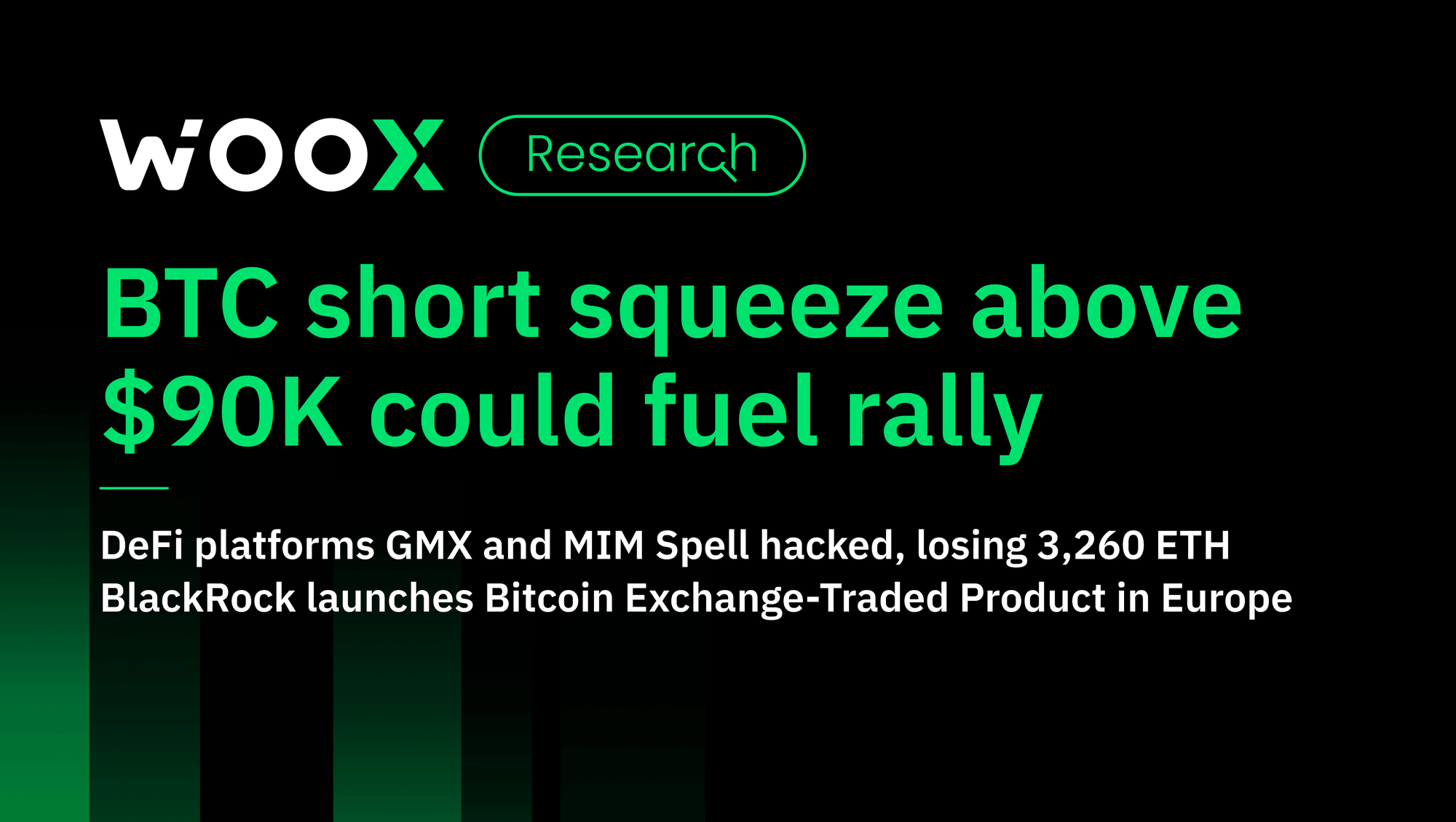 BTC short squeeze above $90K could fuel a rally