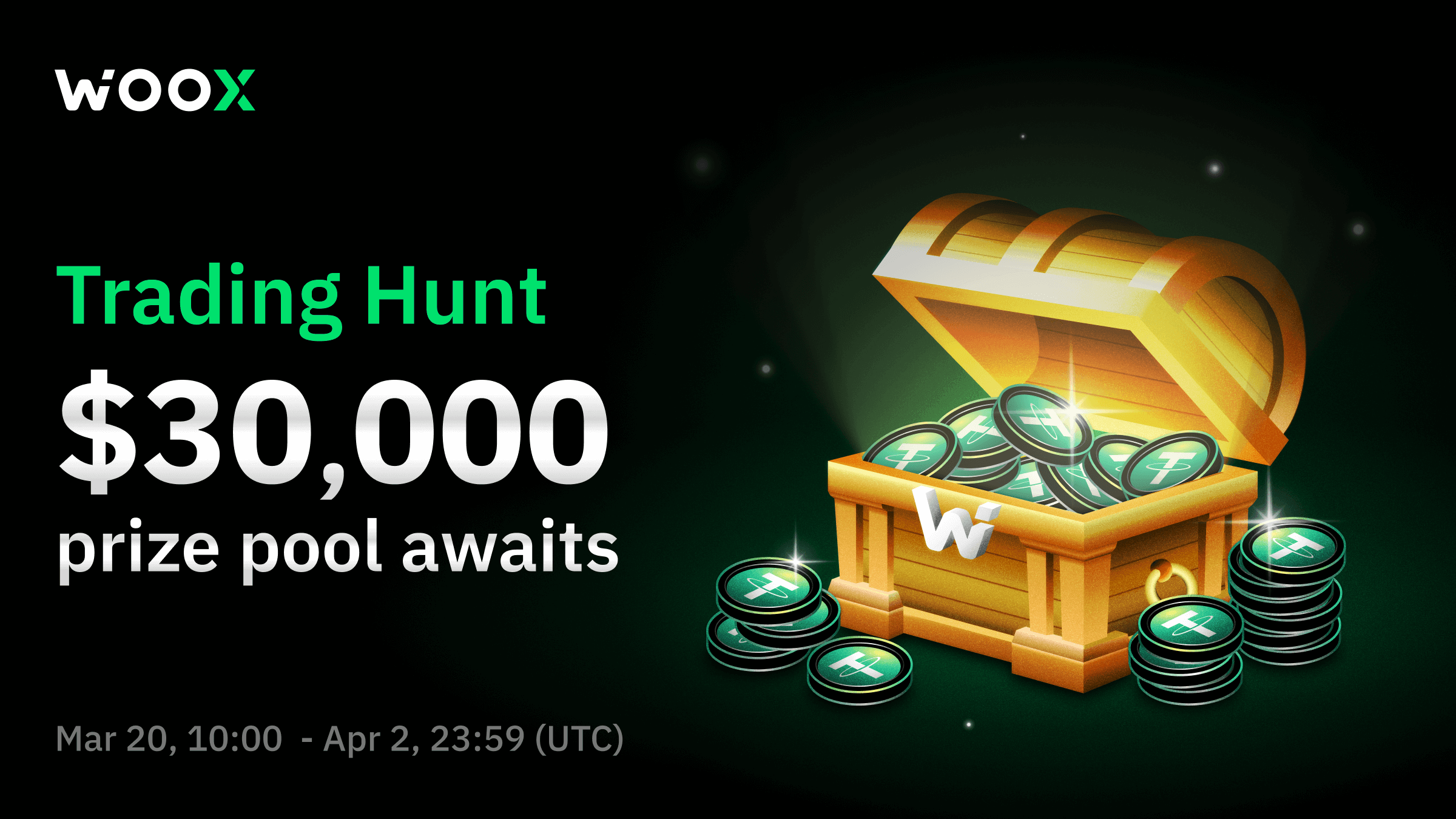 Trading Hunt: $30,000 prize pool awaits!