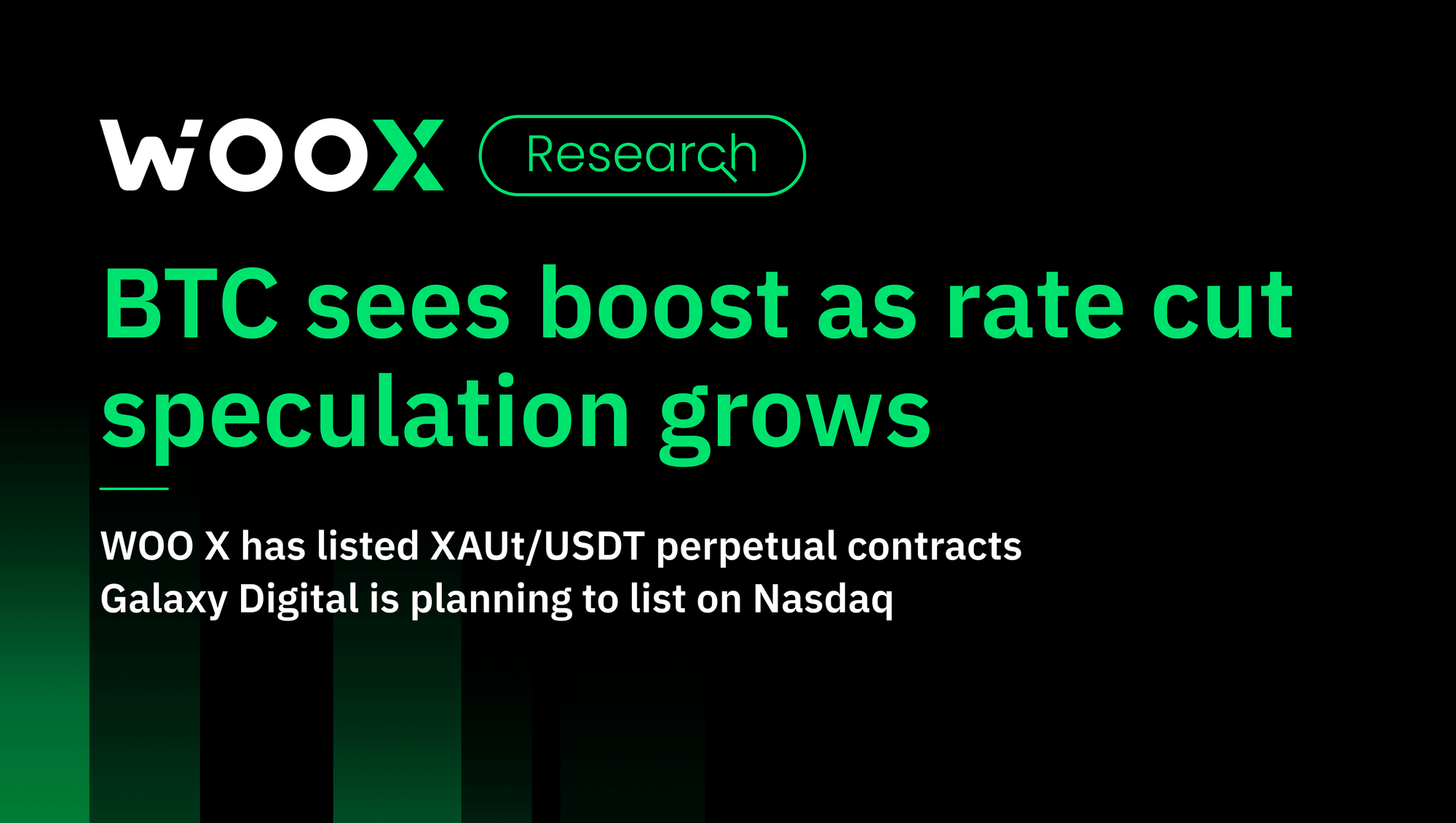 BTC sees boost as rate cut speculation grows