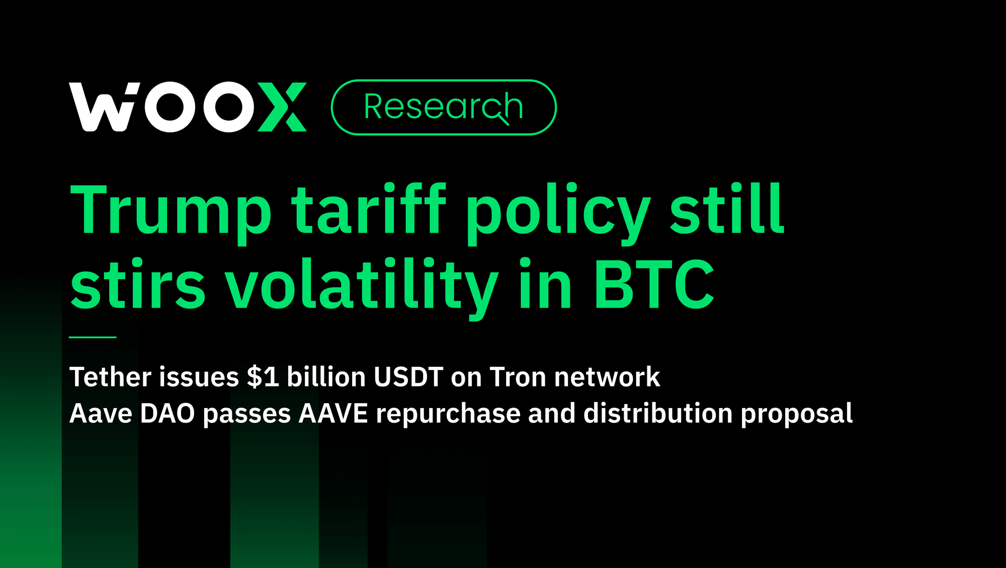 Trump's tariff policy still stirs volatility in BTC