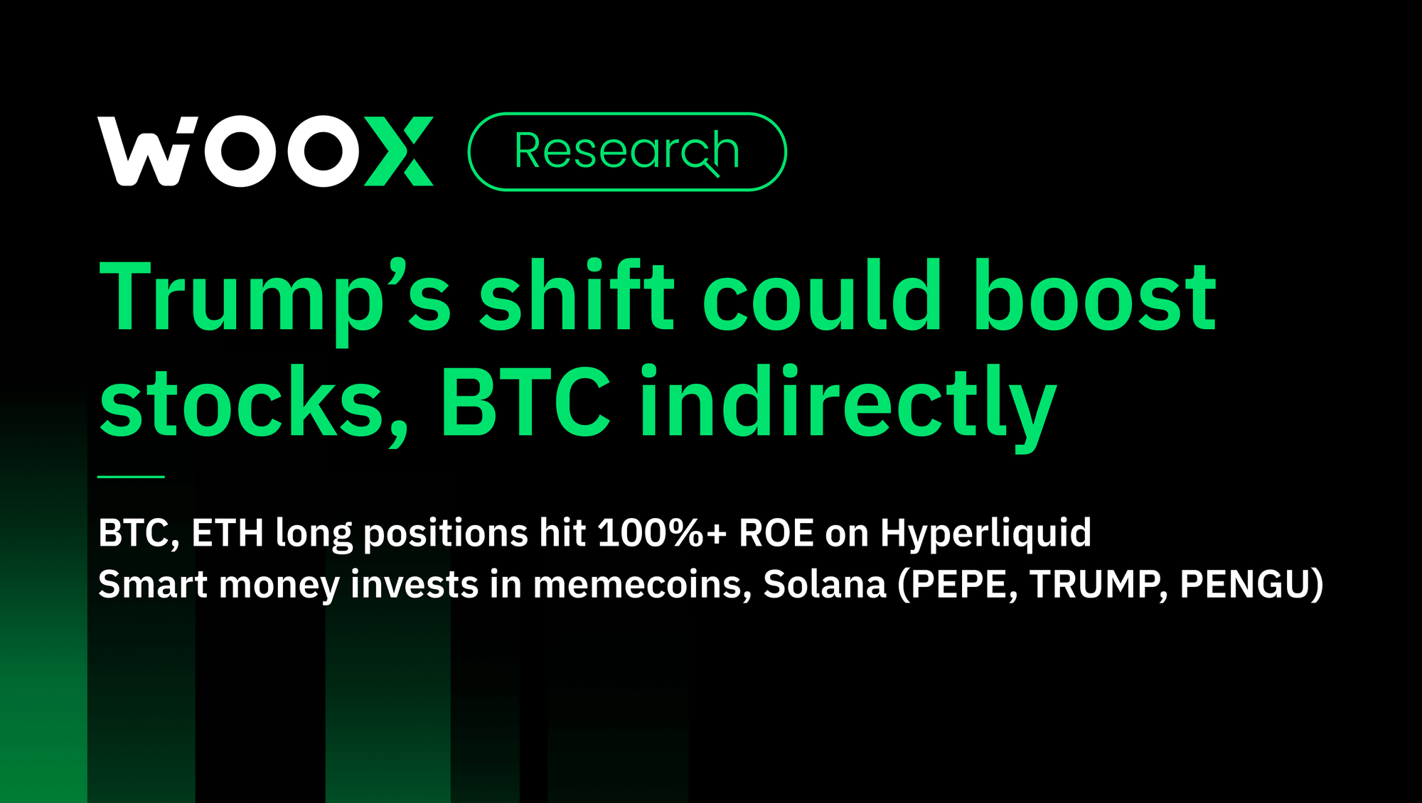 Trump’s shift could boost stocks, BTC indirectly