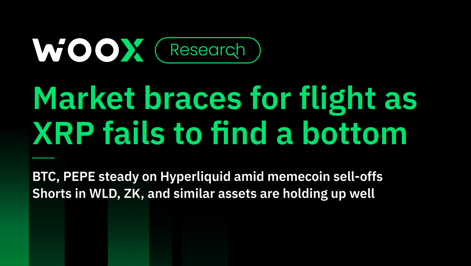 Market braces for flight as XRP fails to find a bottom