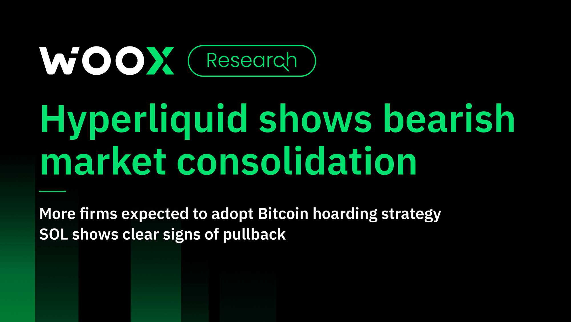 Hyperliquid data show bearish market consolidation