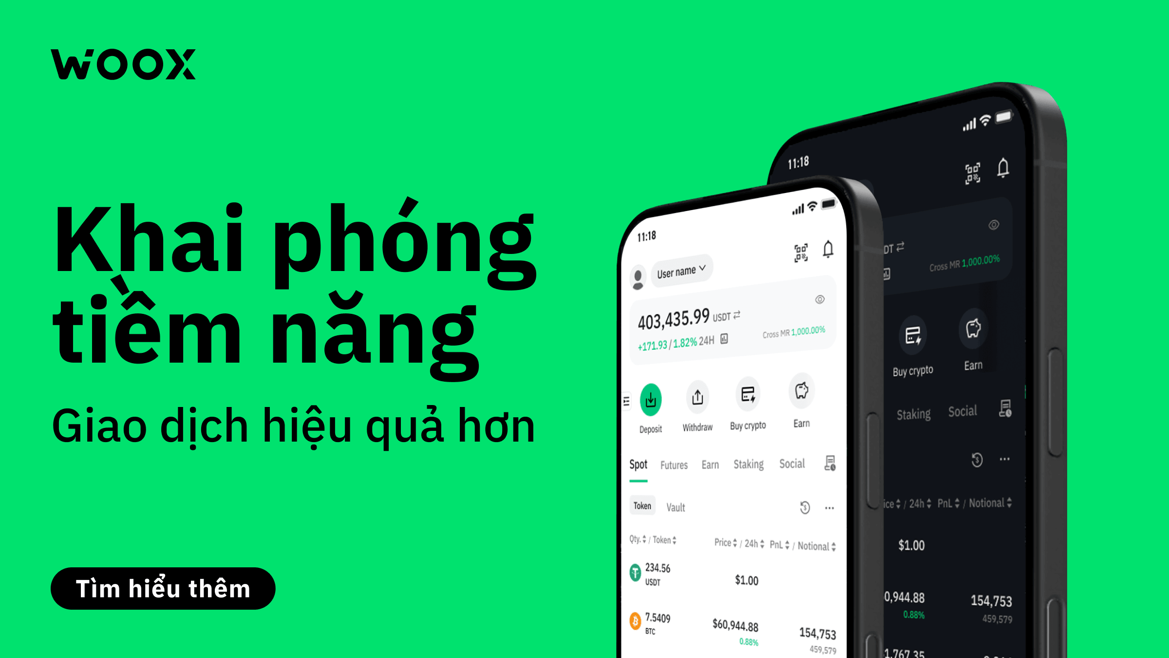 Bật Sáng Trải Nghiệm: Giới Thiệu Chế Độ Sáng (Light Mode) Cho Giao Dịch Bừng Sáng Hơn!