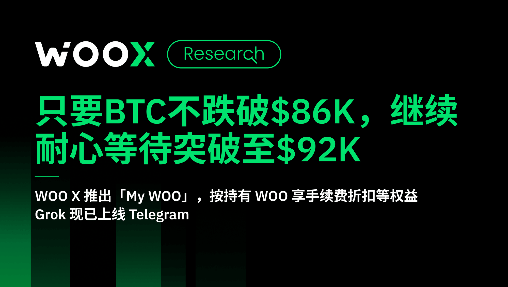 只要BTC不跌破$86K,继续耐心等待突破至$92K
